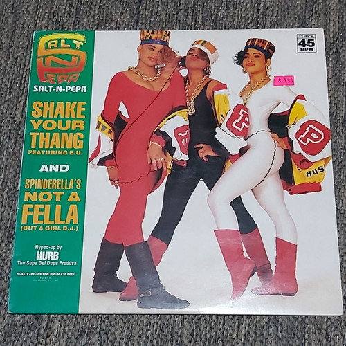 Salt N' Pepa Shake Your Thang 12" vinyl used, hip-hop