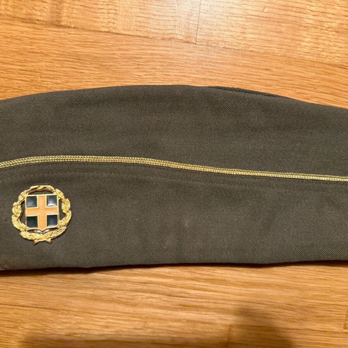 Military cap size 57 used with emblem