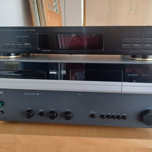 Stereo system like new with NAD amplifier, PHILLIPS CD player, DENON tuner, B&W speakers