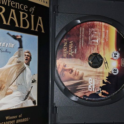 Lawrence of Arabia collectible DVD like new with English subtitles