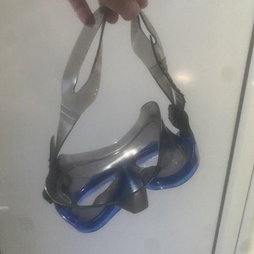 Swimming mask, blue