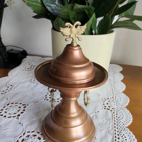 Decorative incense burner copper like new