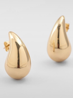 Drop earrings new, gold tone