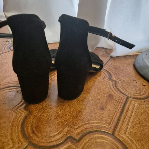 Jenny Fairy black sandals size 41 like new, 5cm heel
