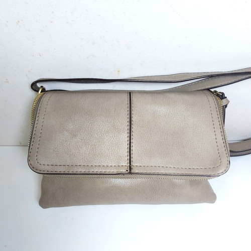 Oasis Taupe Crossbody and Shoulder Bag like new