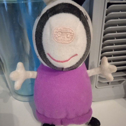 Pepa zebra figure used