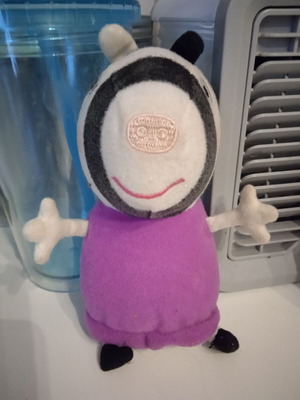 Pepa zebra figure used