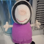 Pepa zebra figure used
