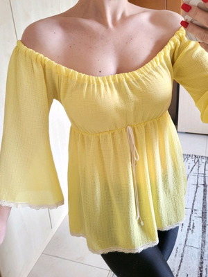 Spring Yellow Blouse