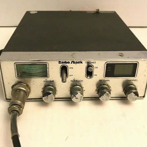 CB Radio TRC-443 Shack 40 Channel used, mobile