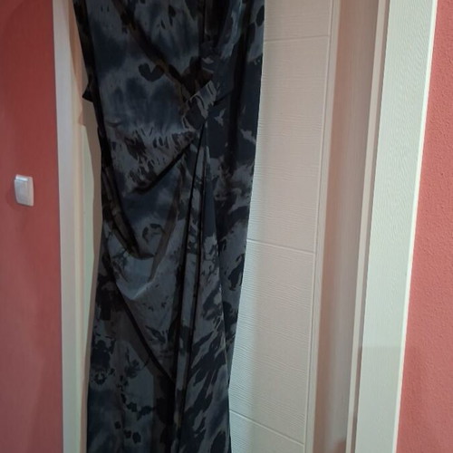 Boutique dress like new, hand-dyed with belt, chest up to 105cm