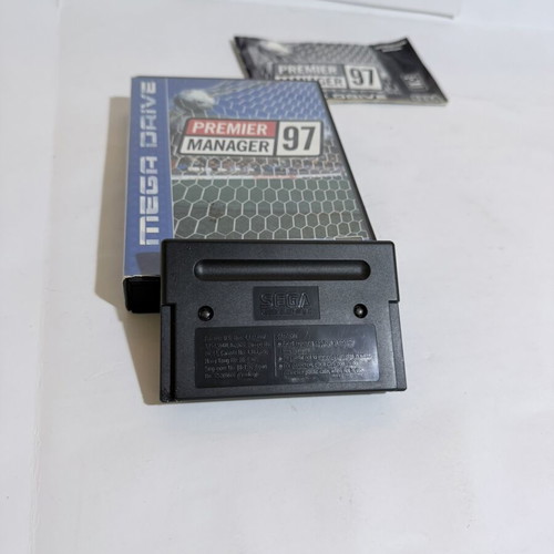 Premier Manager 97 Sega Mega Drive game used