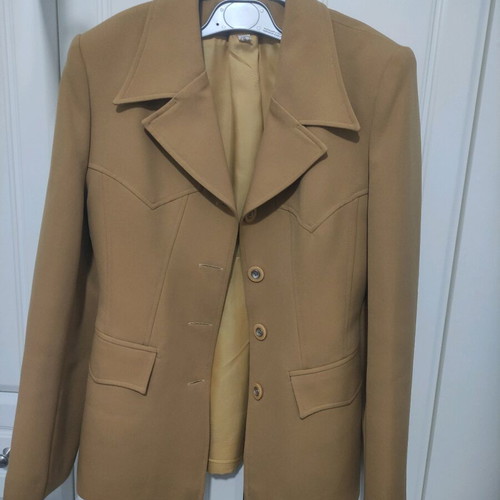 Mustard jacket used, size M / 38 / 10