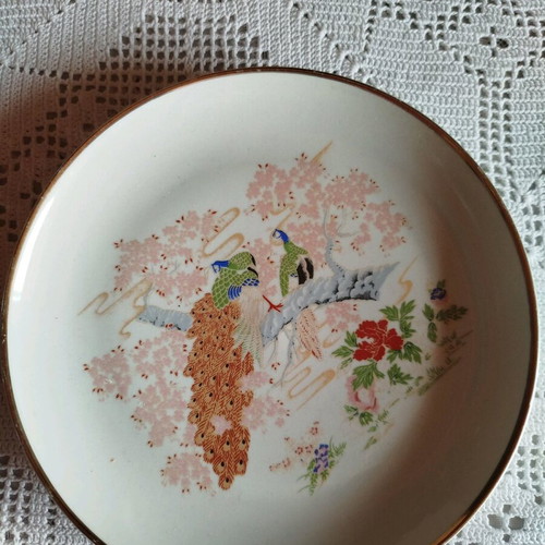 Japanese wall plate vintage used