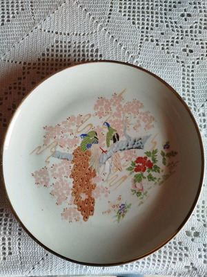 Japanese wall plate vintage used