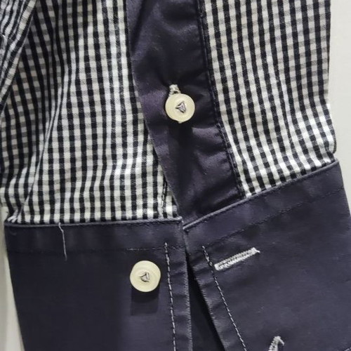 Diesel shirt XL used, two-tone checkered