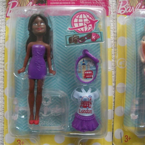 Barbie Travel Mini μεταχειρισμένες, σετ 2 τεμαχίων