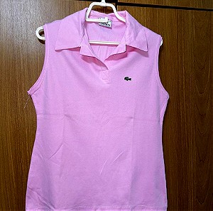 6€ XXL Ροζ αμάνικο μπλουζακι αφόρετο.