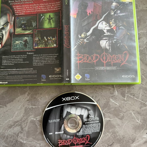 Blood Omen 2 Xbox Pal Edition used, action adventure game