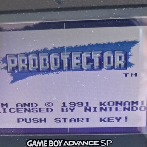 Probotector Game Boy game used, action shooter