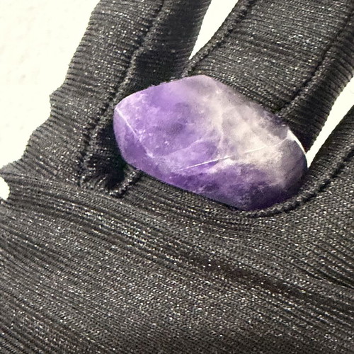 Natural Amethyst Ring, handmade, unique piece