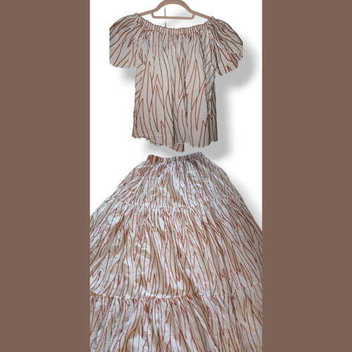 The KNL's Exclusive Boho Set with Blouse & Maxi Skirt