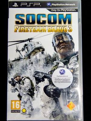 Socom Fireteam Bravo 3 παιχνίδι PSP σαν καινούργιο
