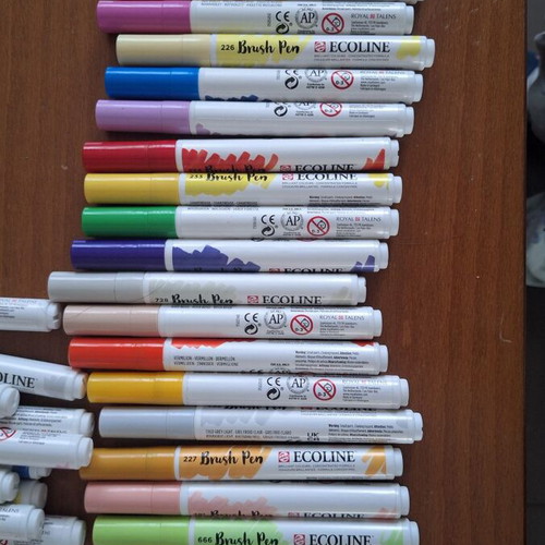 Markers and drawing pencils new