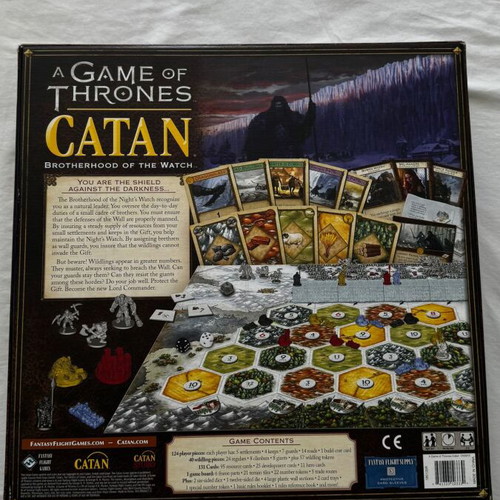A Game of Thrones: Catan Brotherhood of the Watch board game like new