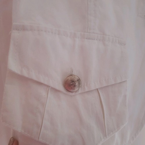 Te Quiero jacket used, spring style, fitted safari, white