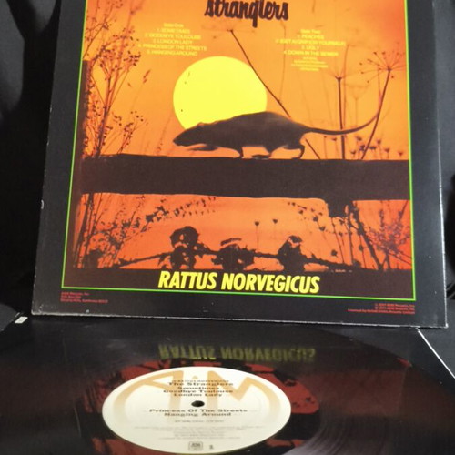 The Stranglers IV Rattus Norvegicus LP like new