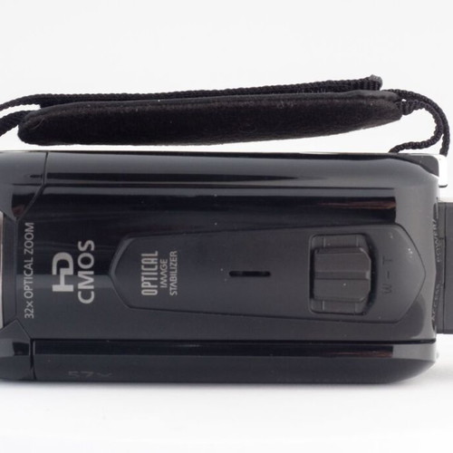 Canon HF R506 Full HD Camcorder used with 57x zoom and touchscreen