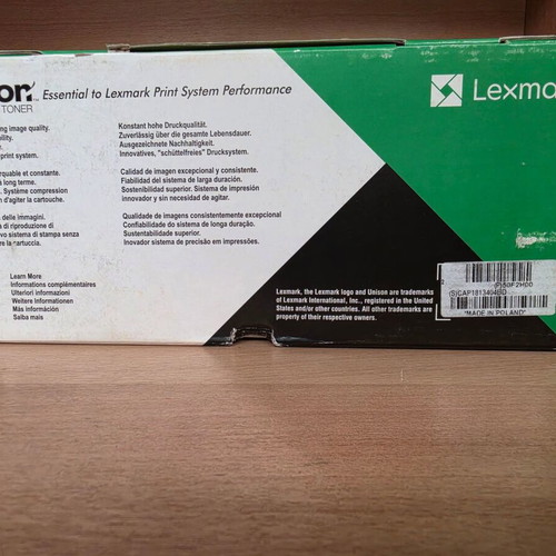 Lexmark 50F2H00 (502H) High Yield Black Toner New