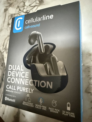 Cellularline Безжични слушалки Нови, запечатани