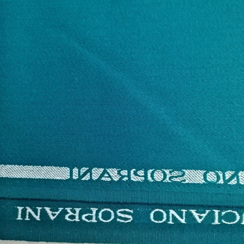 Luciano Soprani 100% wool women's fabric, thin, veraman color, 125x150cm, new
