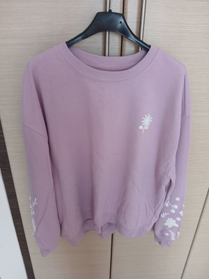 Pink sweatshirt like new, size XS