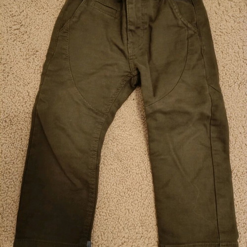 Olive pants used for 2-3 years old