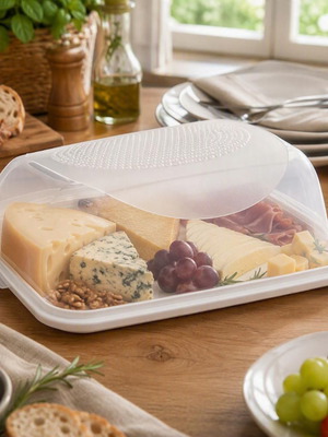 Tupperware Smart Large Cheese Container new