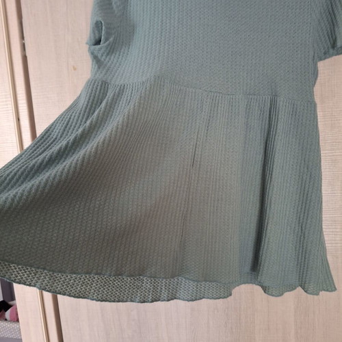 Shein maternity blouse large green like new