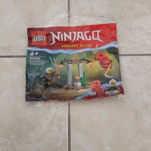 Lego Ninjago Kai and Rapton's Temple Battle Polybag new