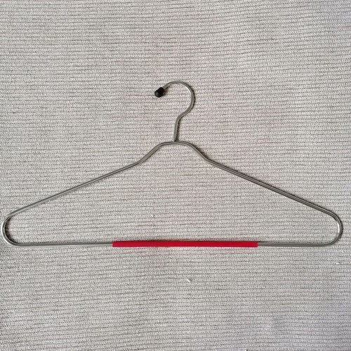 Metal clothes hanger used for heavy garments