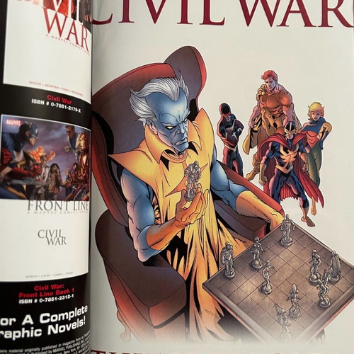 Civil War volume Thunderbolts Marvel like new, in English