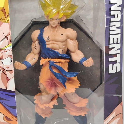 Son Goku Super Saiyan figure 16cm like new, Dragon Ball collectible