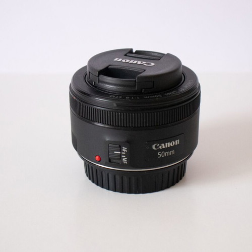 Canon EF 50mm f/1.8 STM lens like new