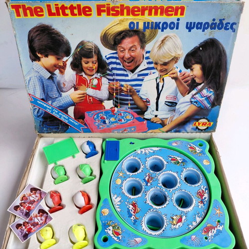 The Little Fishermen board game 1985 Lyra new
