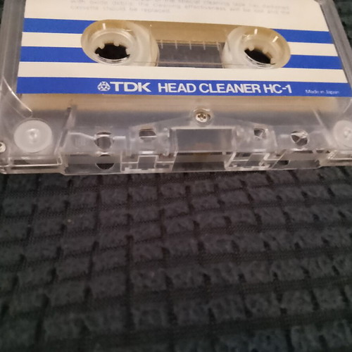 TDK Head Cleaner HC-1 tape audio like new 1990
