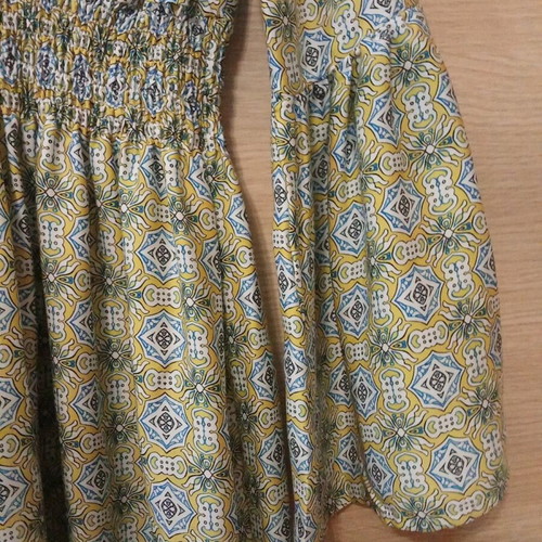 Silk women's dress Denny Rose like new, size S/M, multicolor