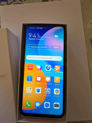 Huawei P Smart 2021 употребяван, 128GB, черен, Dual SIM