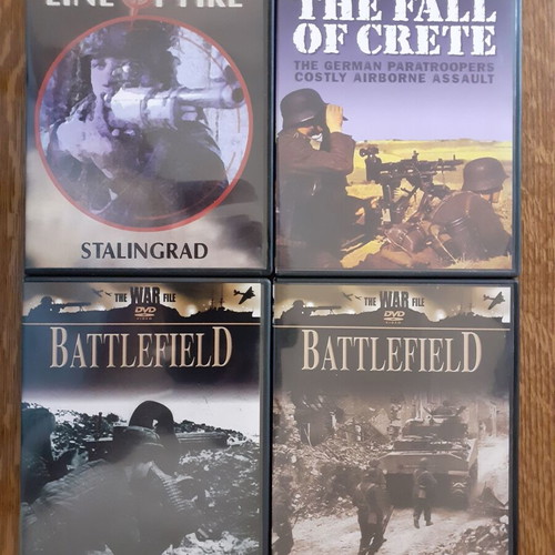 The War File 4 DVD Battlefield Series documentary historical series