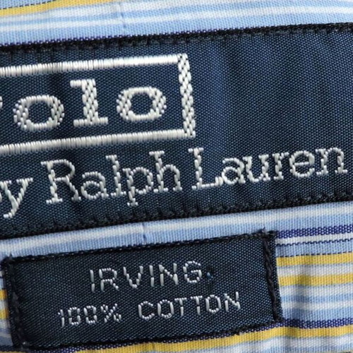 Polo Ralph Lauren Irving men's long sleeve striped shirt XL/XXL like new